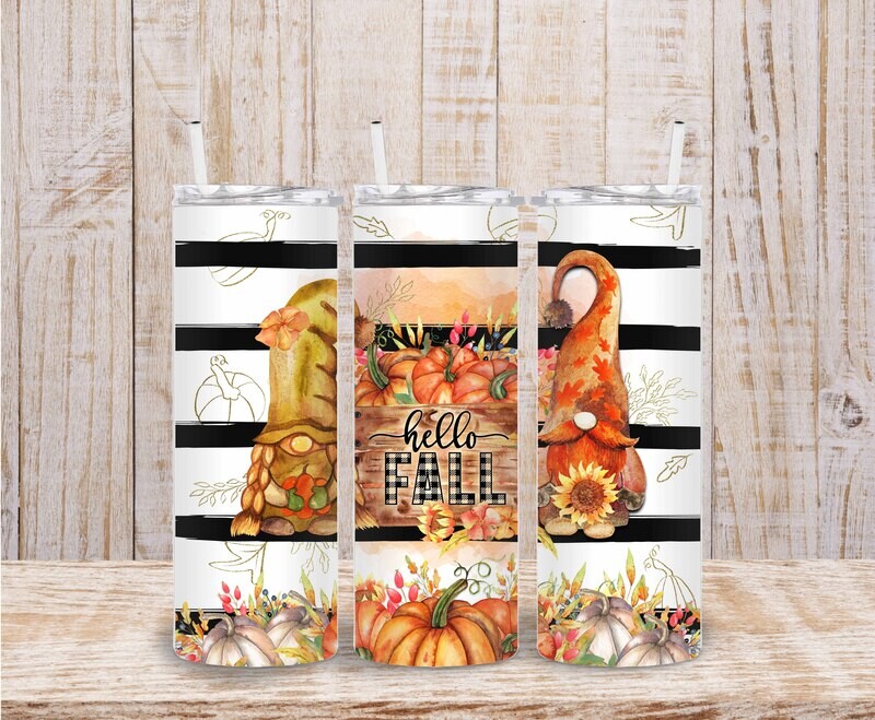 Hello Fall Gnome sunflower
