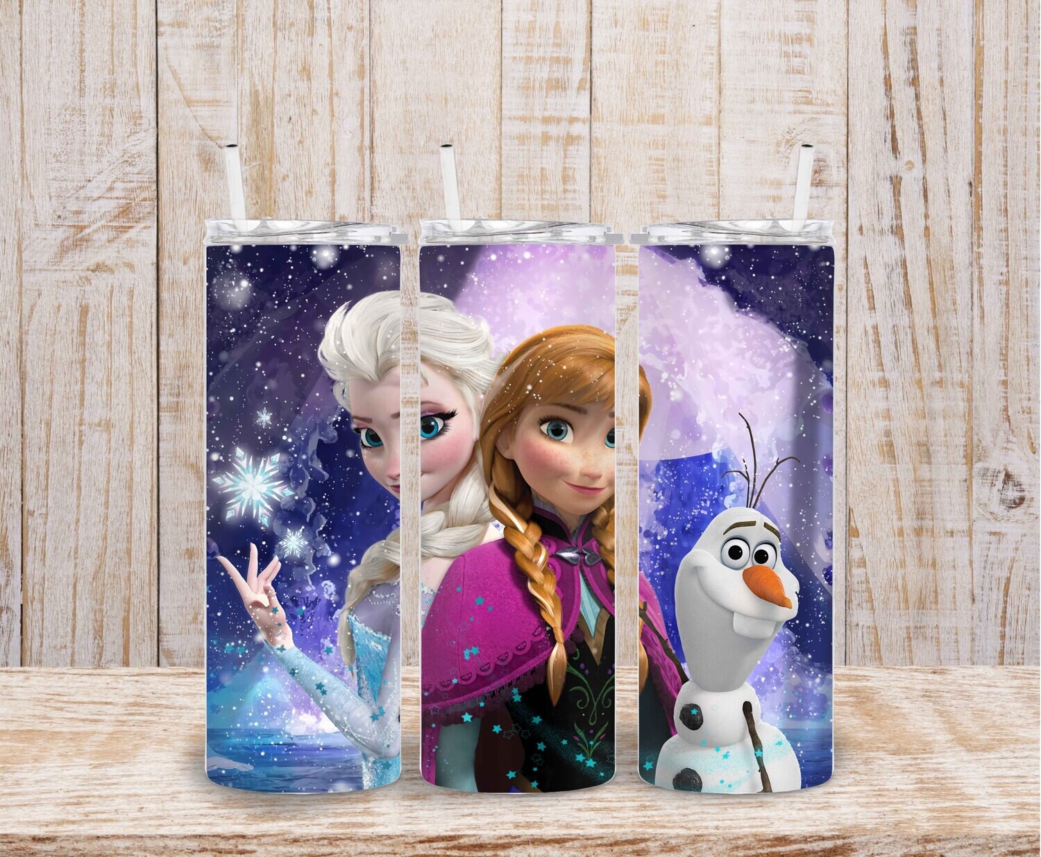 Anna, Elsa, Olaf
