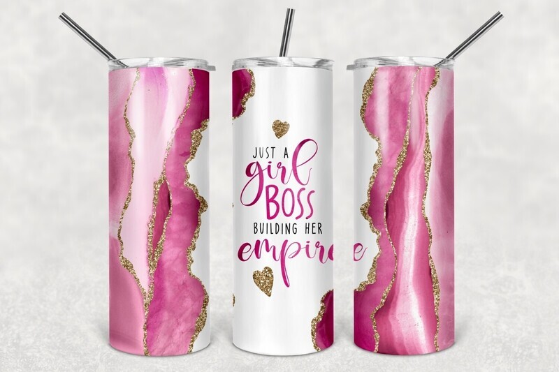 Girl Boss Pink Agate