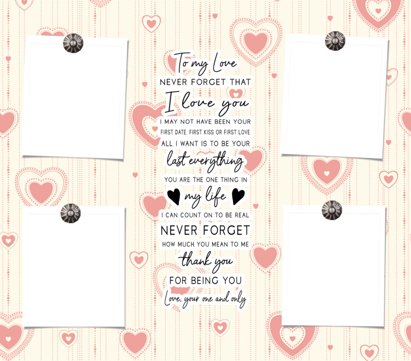 Picture Frames Valentines to My Love