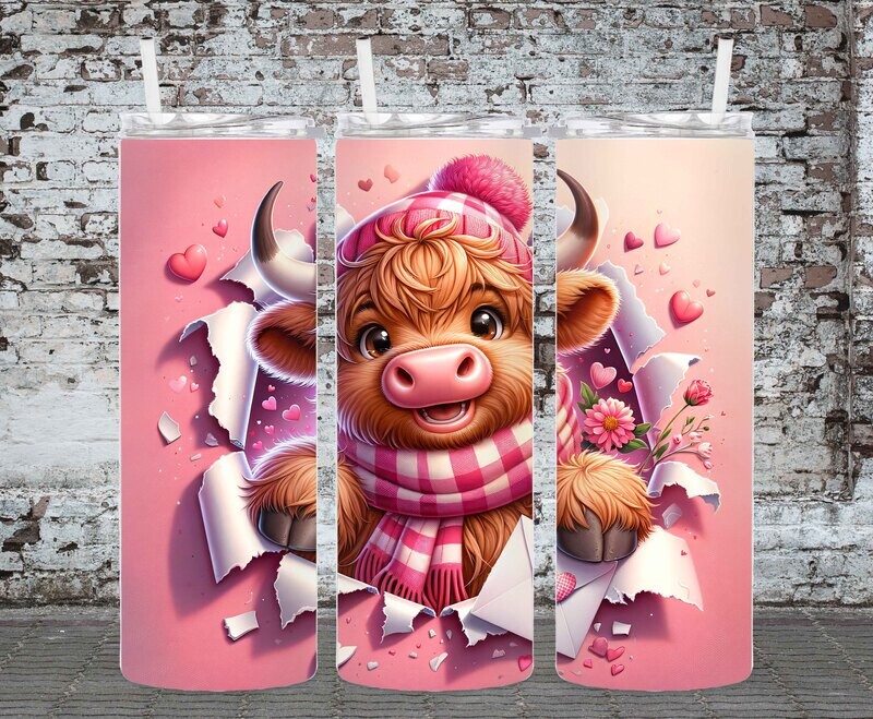 Highland Cow  Valentine