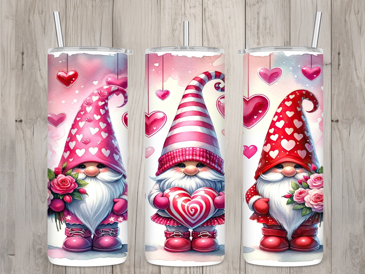 Gnomes Hearts &amp; Roses