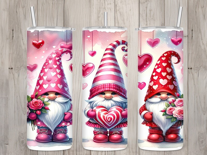 Gnomes Hearts &amp; Roses