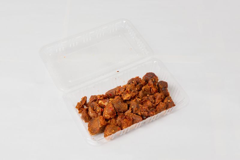 SPICY FRIED GOAT MEAT山羊肉のピリ辛揚げ
