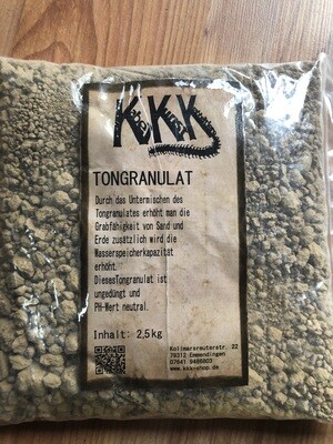 Tongranulat PH-Wert neutral für Sand oder Terrarienerde