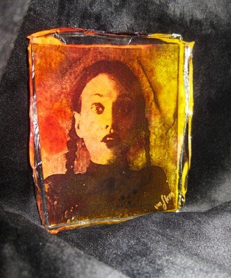 Margarethe von Stern : EINZELSTÜCK : UNIKAT ::: occult Collectors Art Tableau :