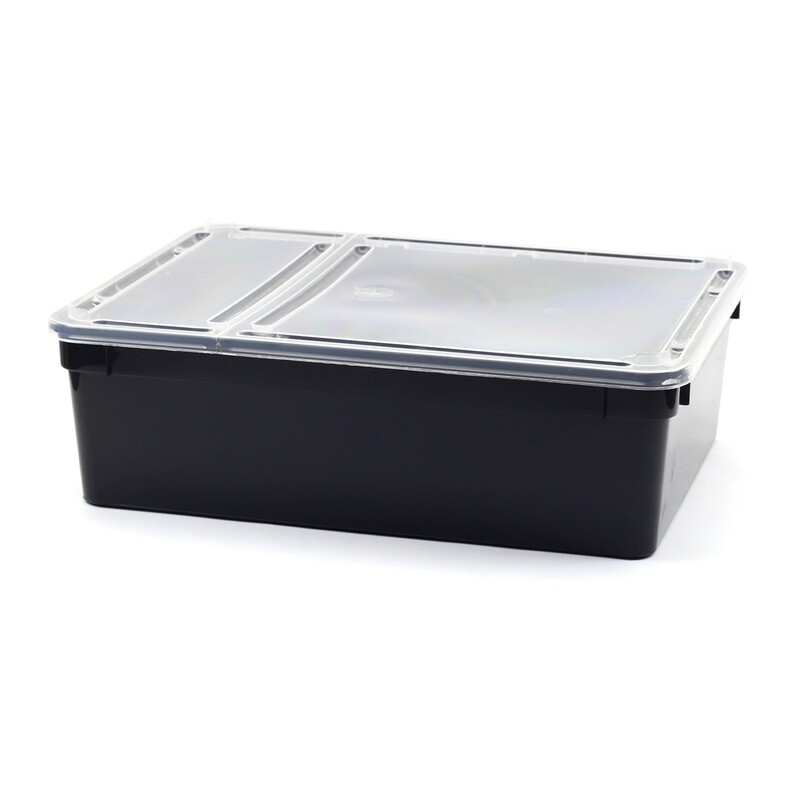 BraPlast Dose 25x19x7,5cm (3 l) schwarz