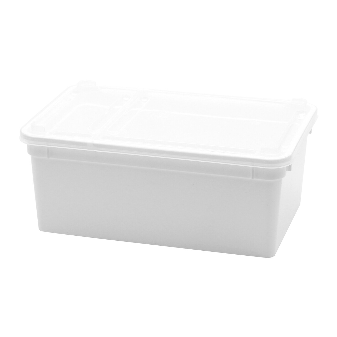 BraPlast Dose 19x12x7,5 cm (1,3 l) weiss