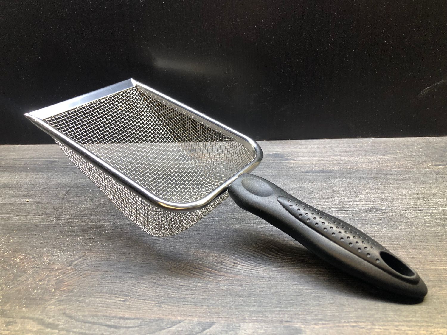 Streuschaufel aus Edelstahl 27cm gesamtlänge