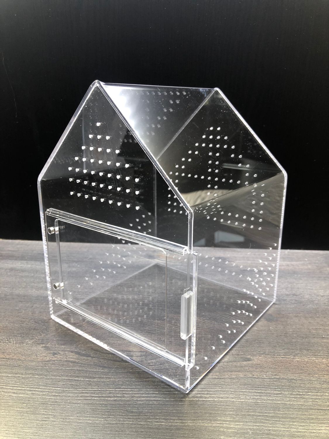 Acryl Terrarium Hausform BTH 15 x 15 x 20cm mit Magnetverschluß