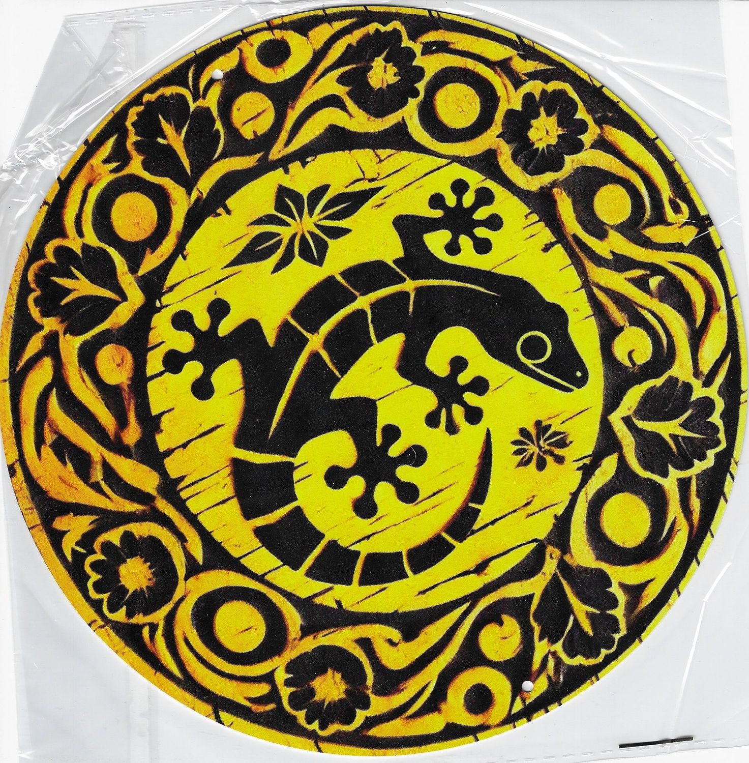 20cm ⌀ Metallschild Gecko Wand oder Türschild