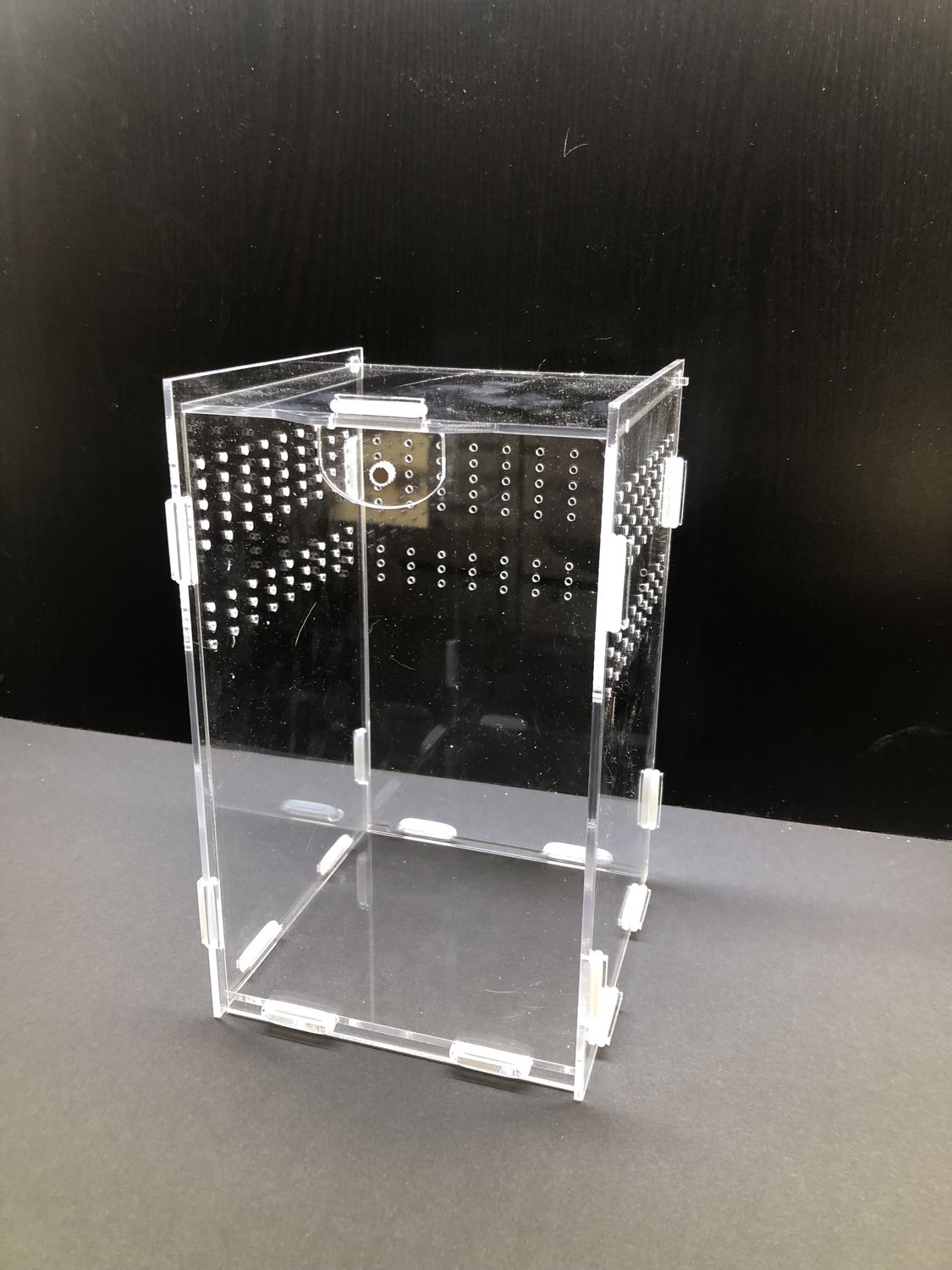 Acryl Terrarium BTH 12 x 12 x 20cm mit Magnetverschluß