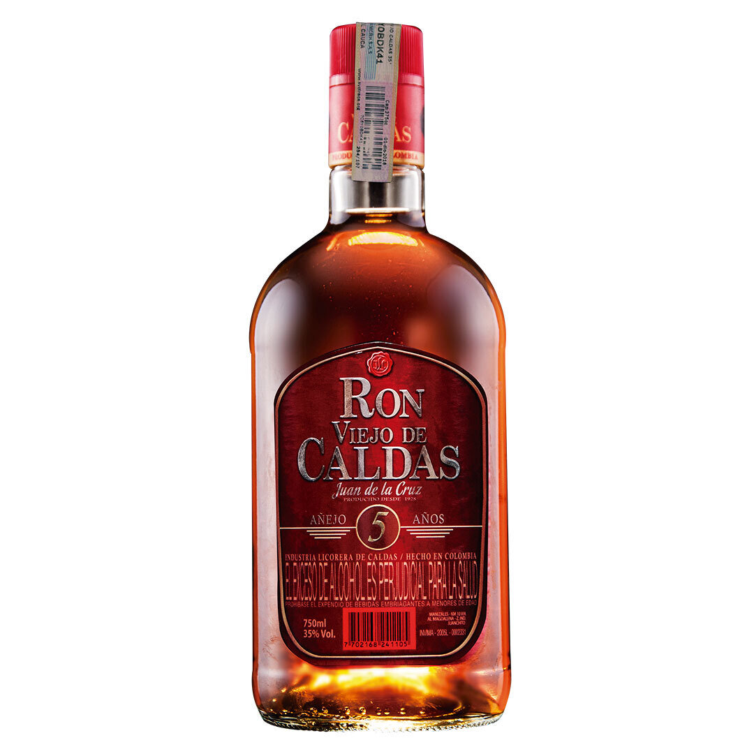 Ron viejo de caldas 5 a 750