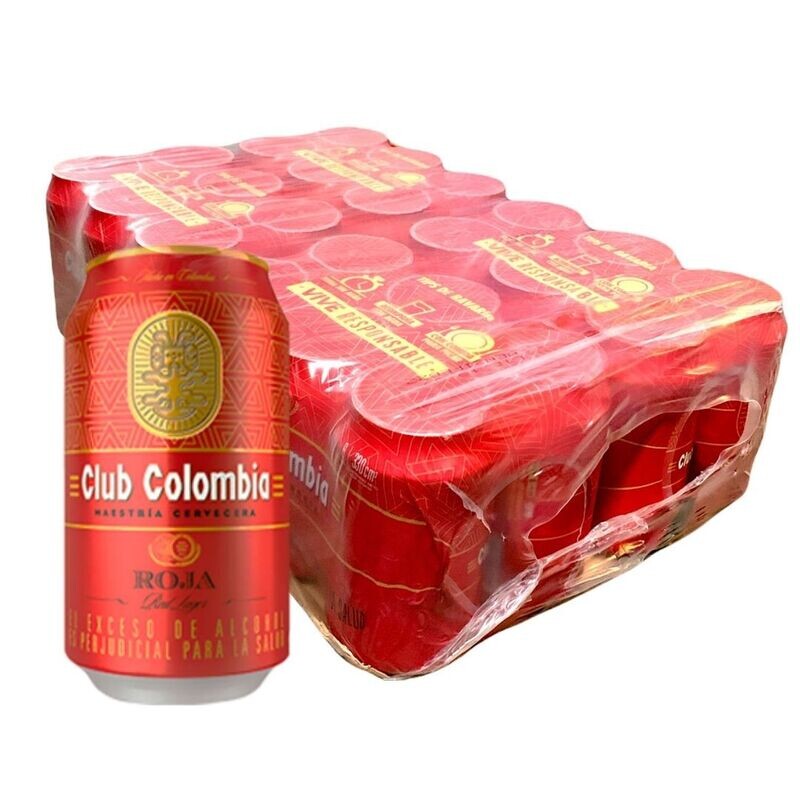 Club roja lata x24