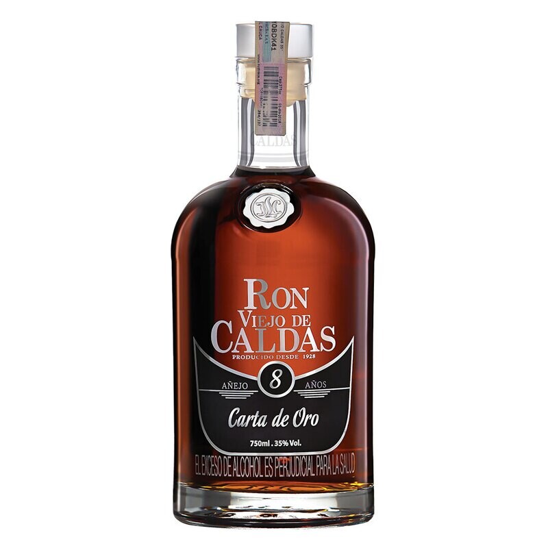 Ron viejo de caldas 8 años bte