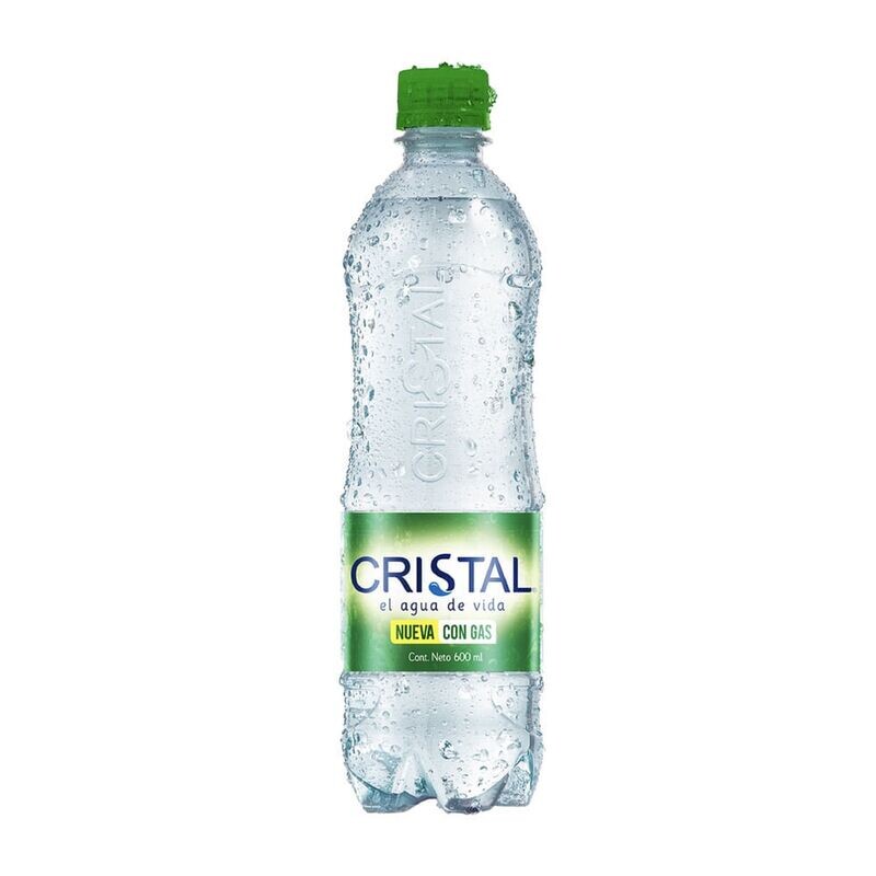 Agua cristal gas  x24