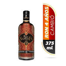 Ron Santa fe añejo 4 años 375 ml