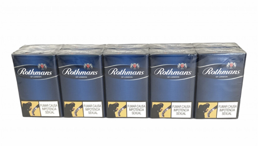 Cartón Rothmans azul x20