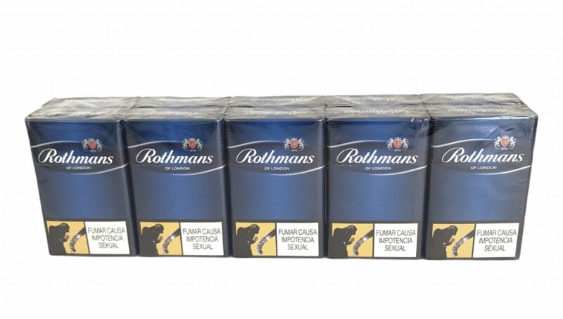 Cartón Rothmans azul x20