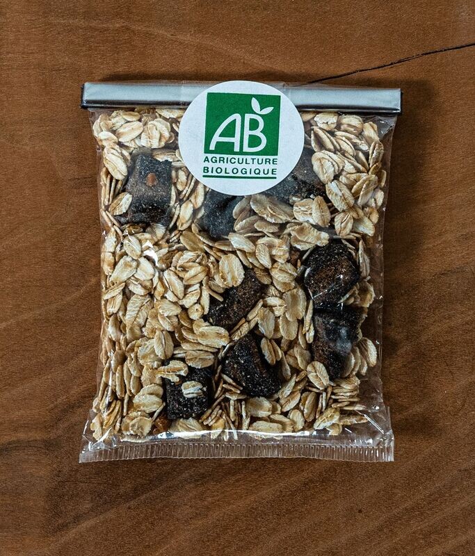 Muesli BIO Banane Caramel 50g