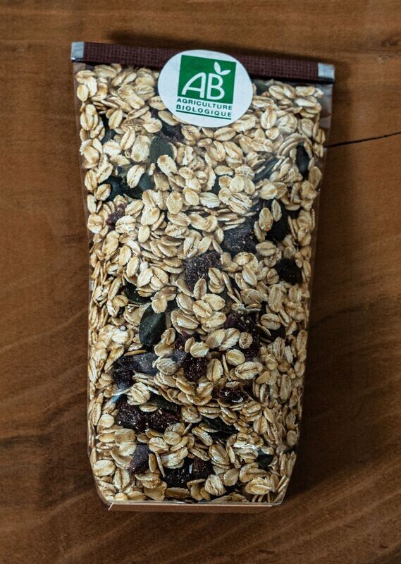Muesli BIO Canneberge Courge 200g