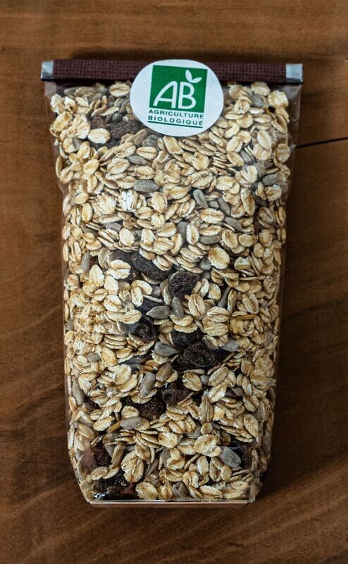 Muesli BIO Raisin Tournesol 200g
