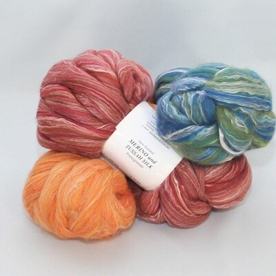 Merino (22 micron) &amp; SILK Blend