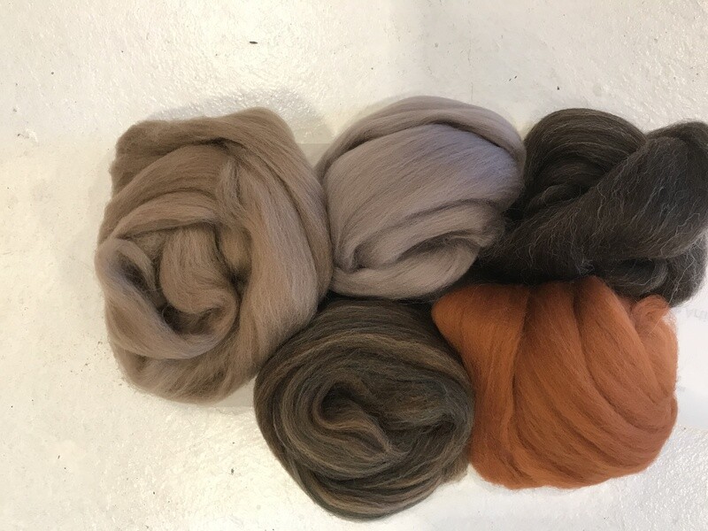 Colour Palette Pack for Felters - Browns