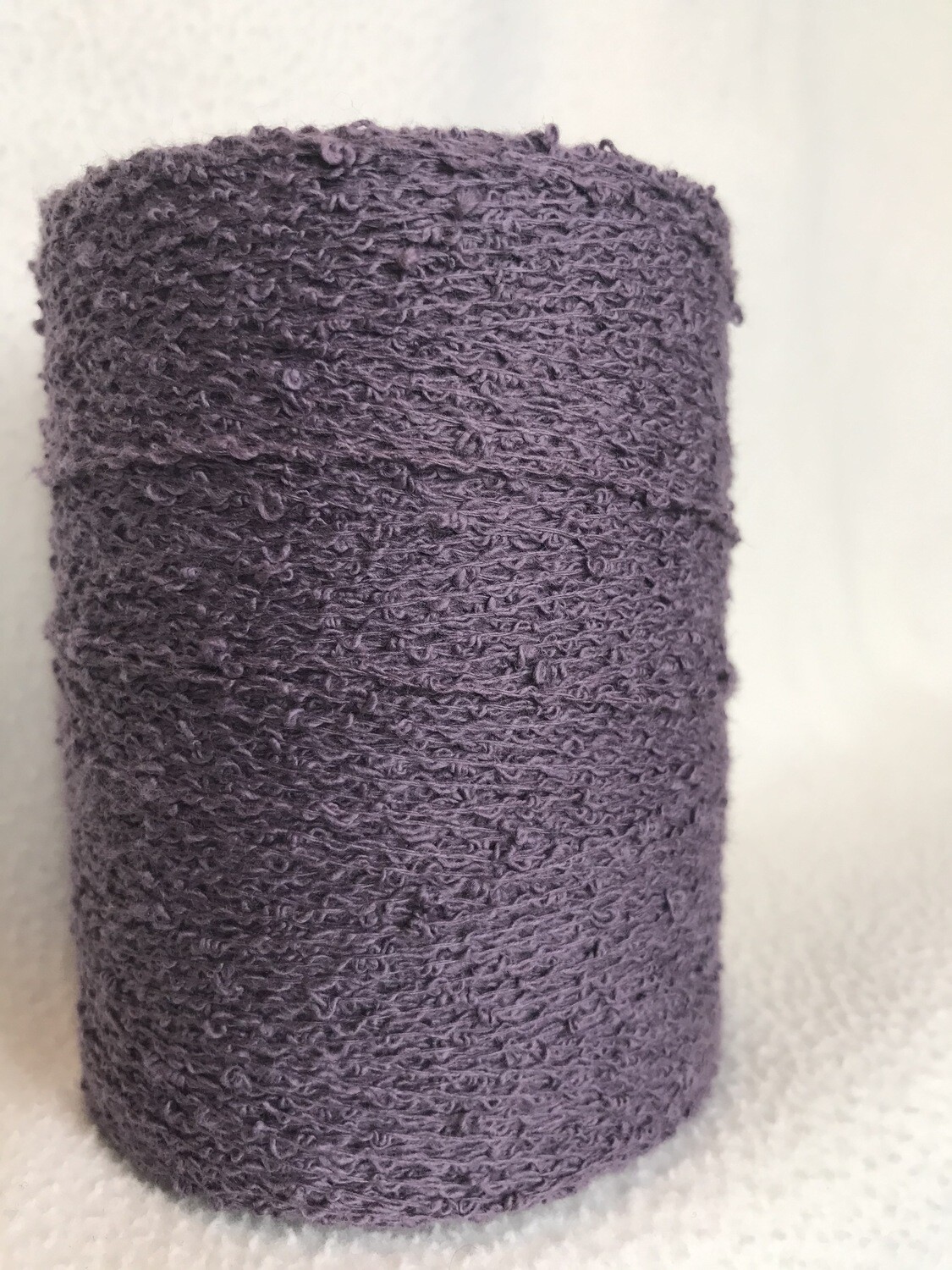 Cotton Boucle - Plum