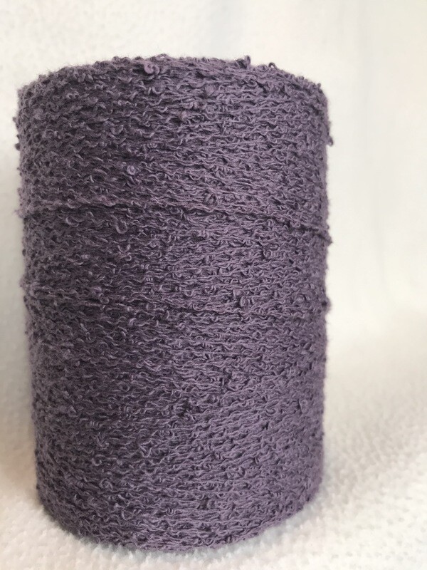 Cotton Boucle - Plum