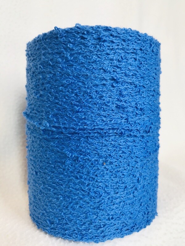 Cotton Boucle - Blue