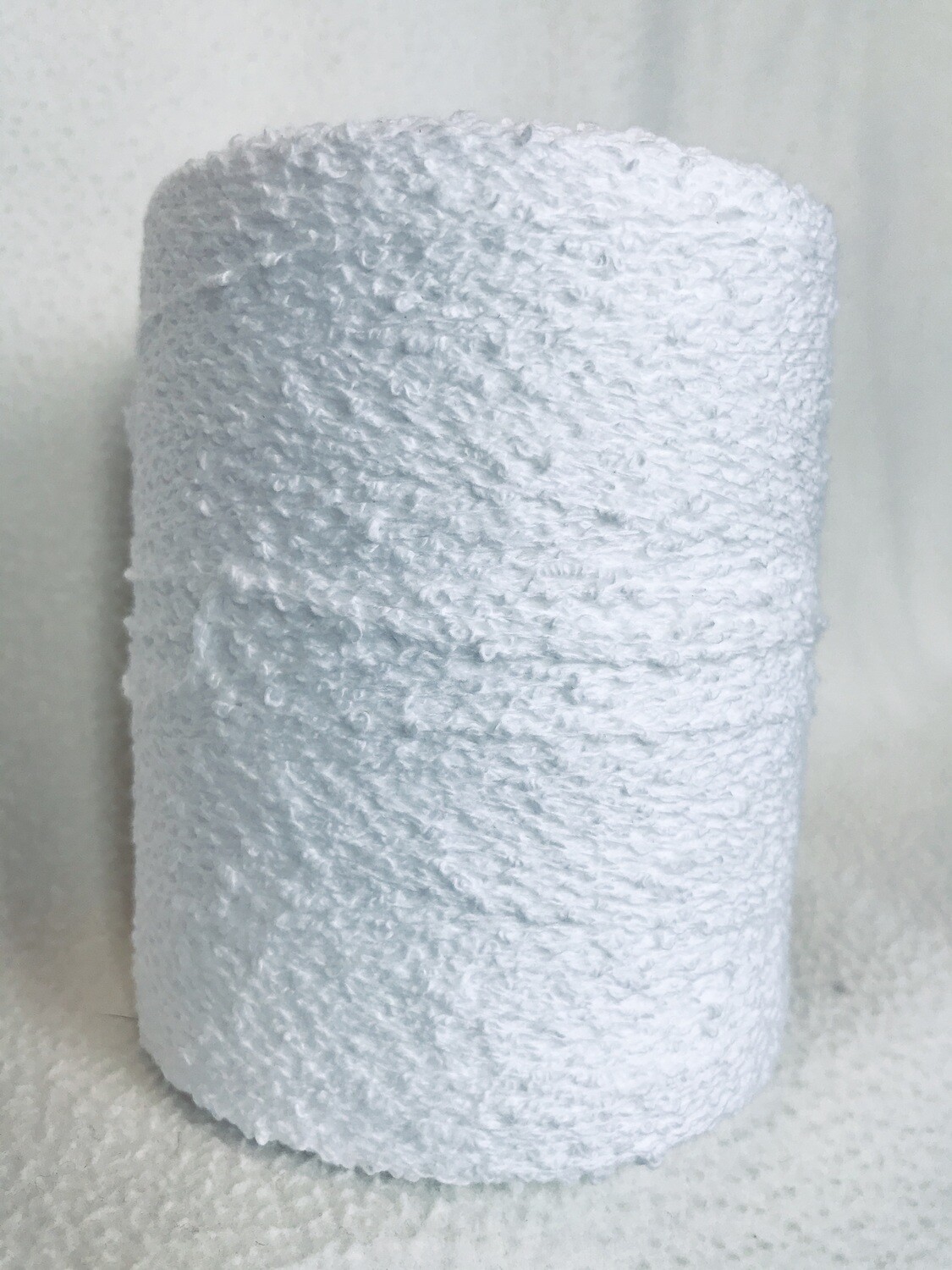 Cotton Boucle - White