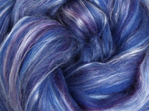 Nuno Felted Scarf Kit - Damson - Ashford