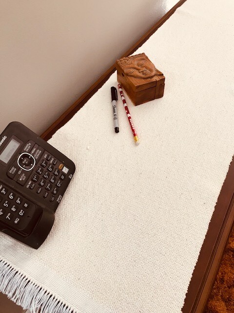 Chunky Cotton Table Runner