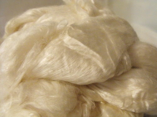 Silk Sliver -Mulberry (white)