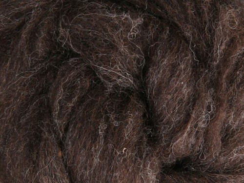Corriedale Top - Natural Dark