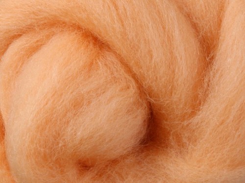 Merino Top ~22 - Apricot  200 Grams