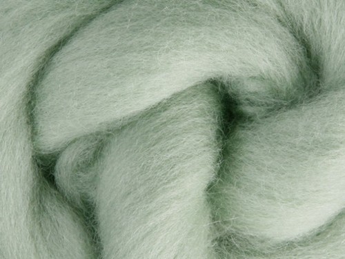 Merino Top ~22 - Mint  200 grams