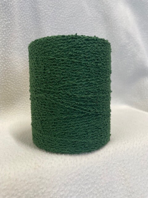 Cotton Boucle - Dark Olive