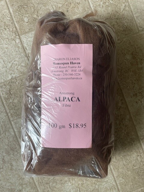 Alpaca Fibre - brown