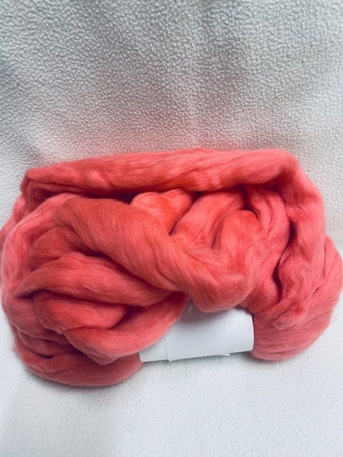 Merino from South America - warm Coral