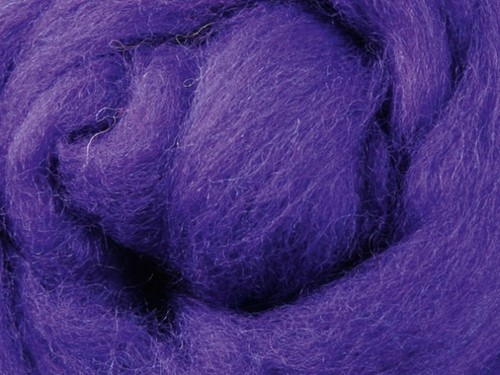 Merino top ~22 - Amethyst 200 Grams
