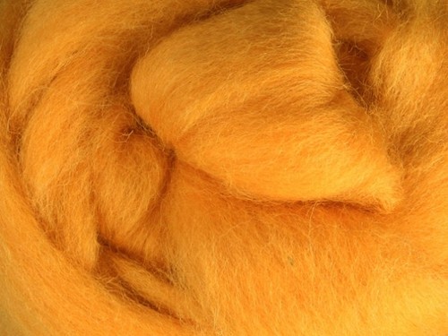 Corriedale Top - Butterscotch