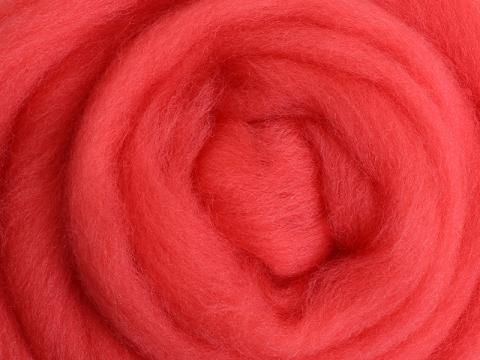 Merino Top ~ 22 microns- Coral - 200 grams