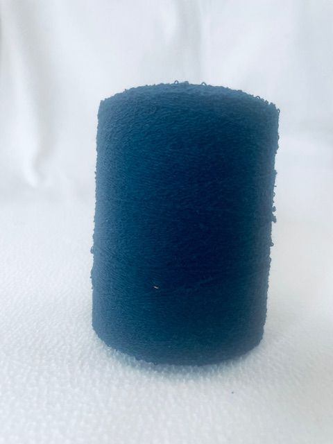 Cotton Boucle - Navy