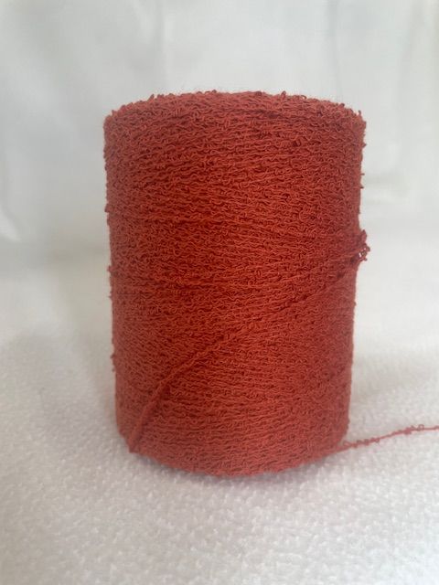 Cotton Boucle - Rust