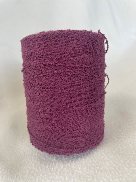 Cotton Boucle - Burgundy