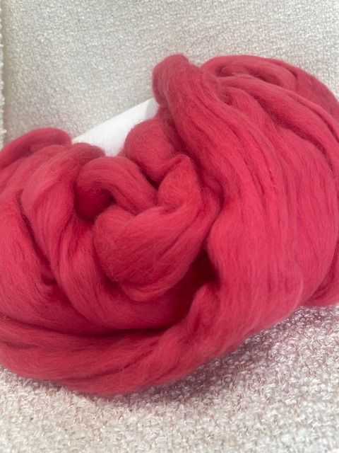 Merino from South America - warm Coral