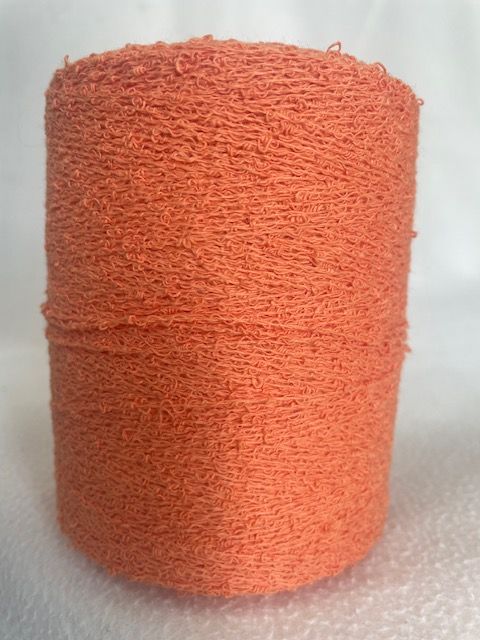 Cotton Boucle - Pale orange