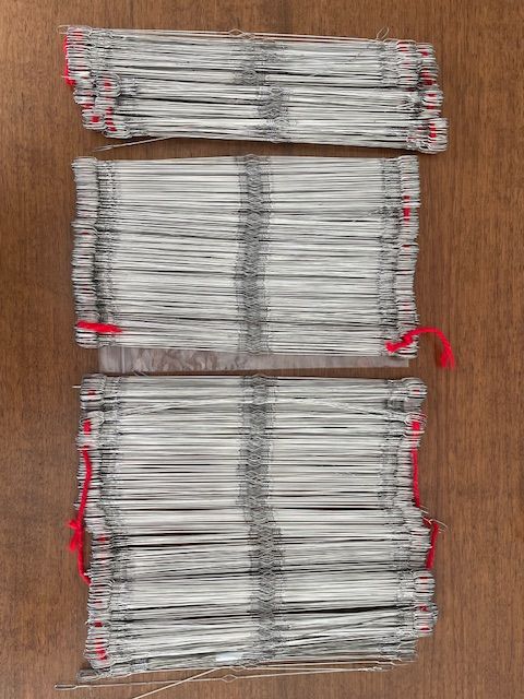 10.5&quot; wire heddles